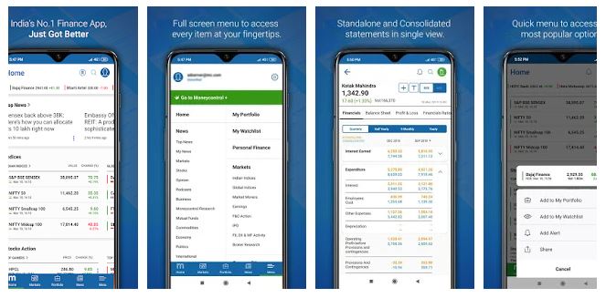 moneycontrol app