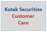 Kotak Securities Customer Care Find Email IDs Contact Numbers more