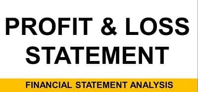 Profit & Loss Statement Analysis